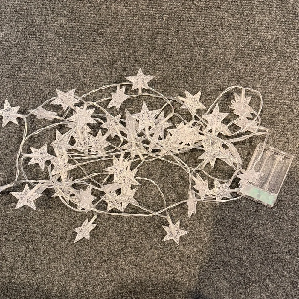 Star String Lights - White